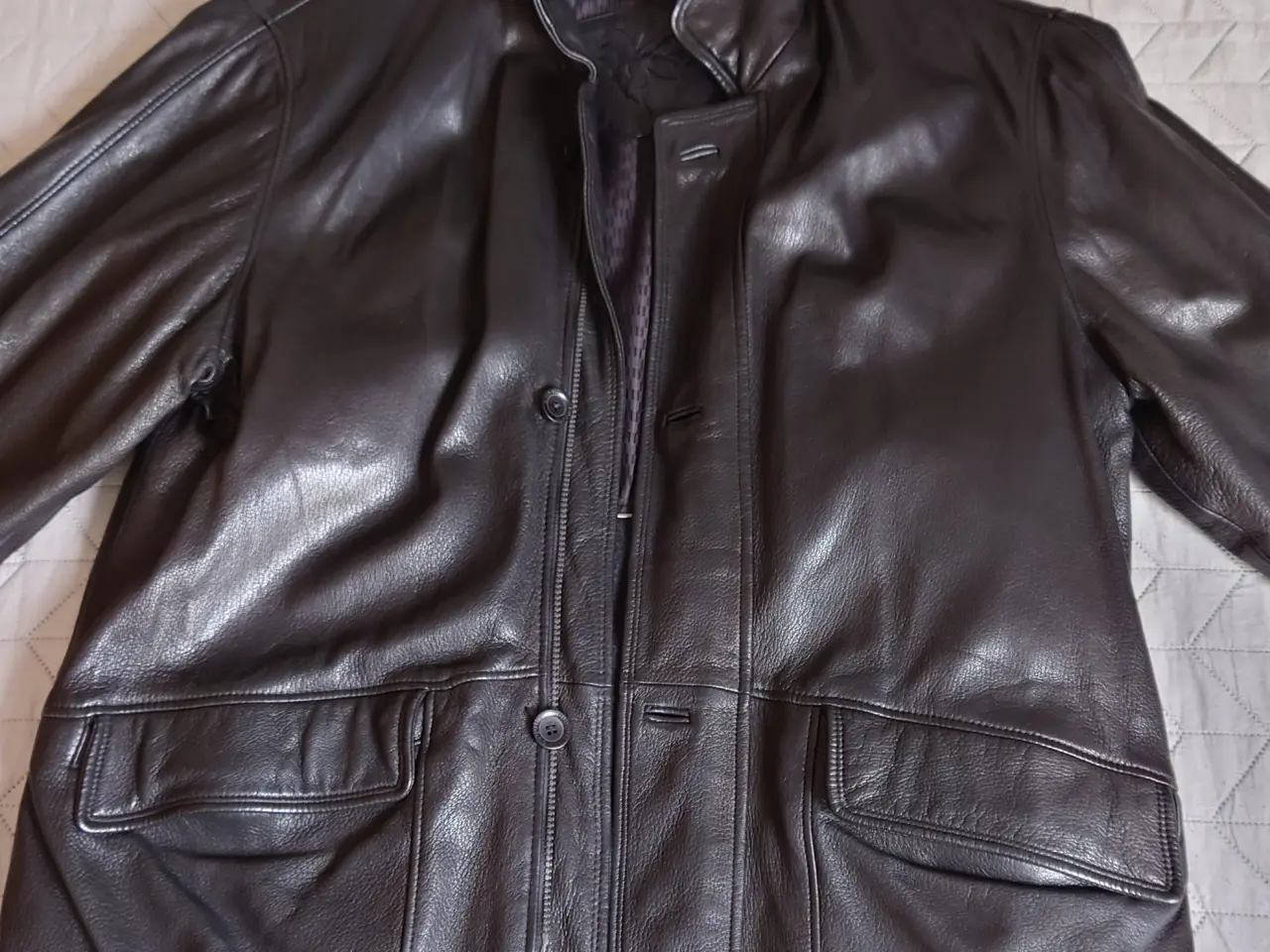 Billede 1 - Bugatti læder jakke XL