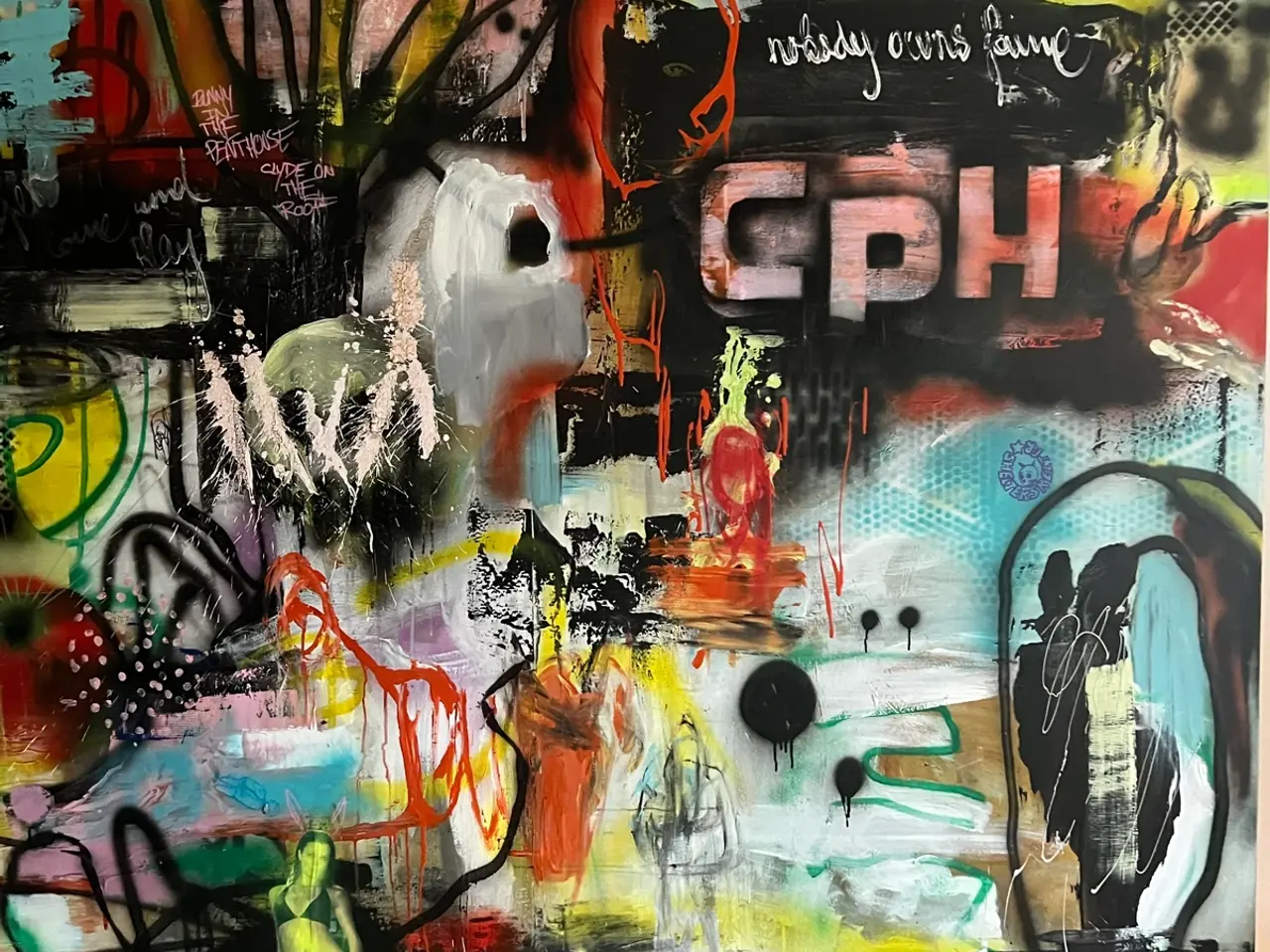 Billede 1 - Maleri af lokal kunstner fra Roskilde