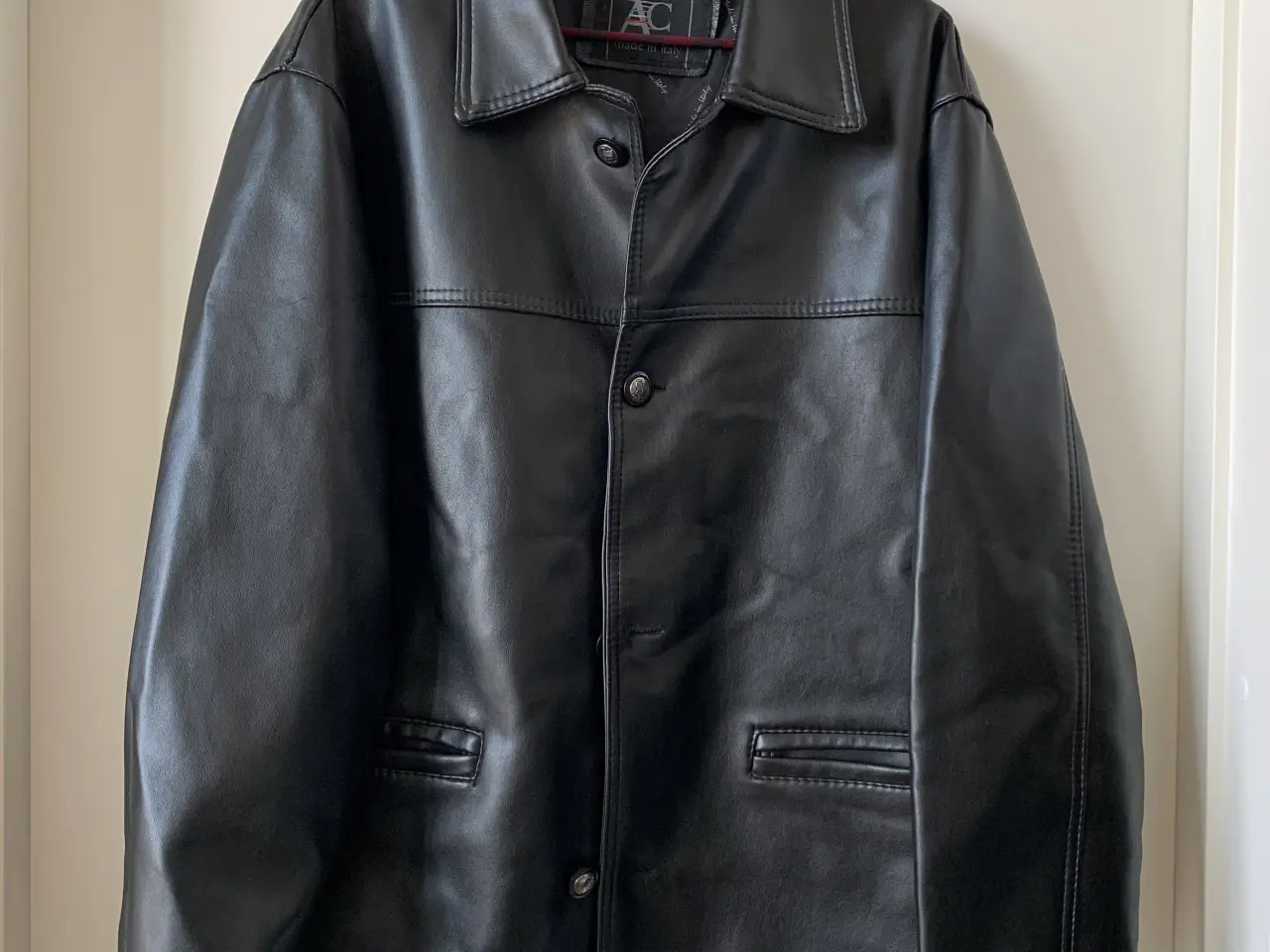 Billede 1 - Vintage herre skindjakke