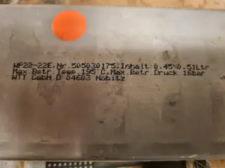 Varmeveksler Danfoss Redan, kobberloddet