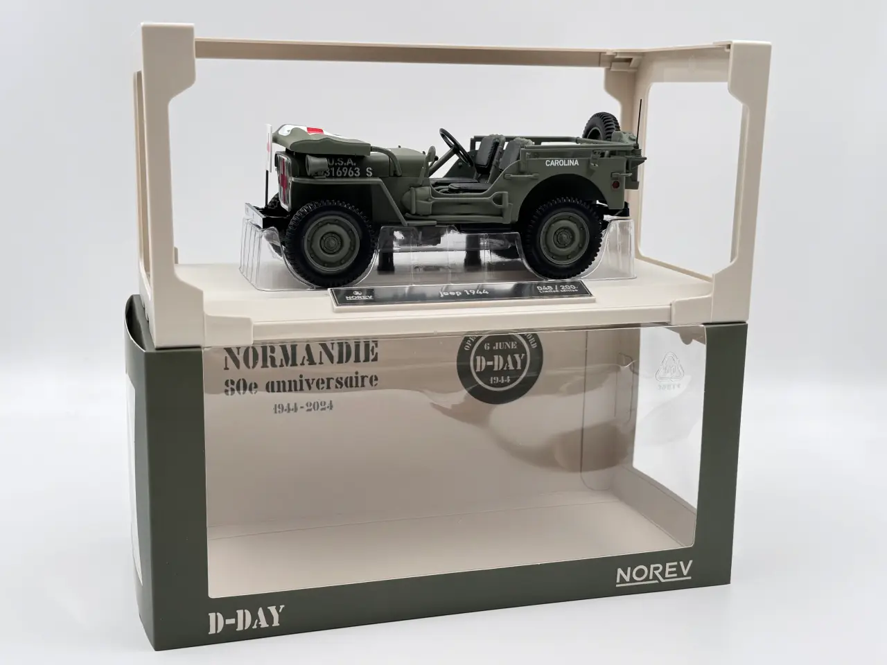 Billede 10 - 1944 Jeep US Army "US Army Ambulance" D-Day 1:18