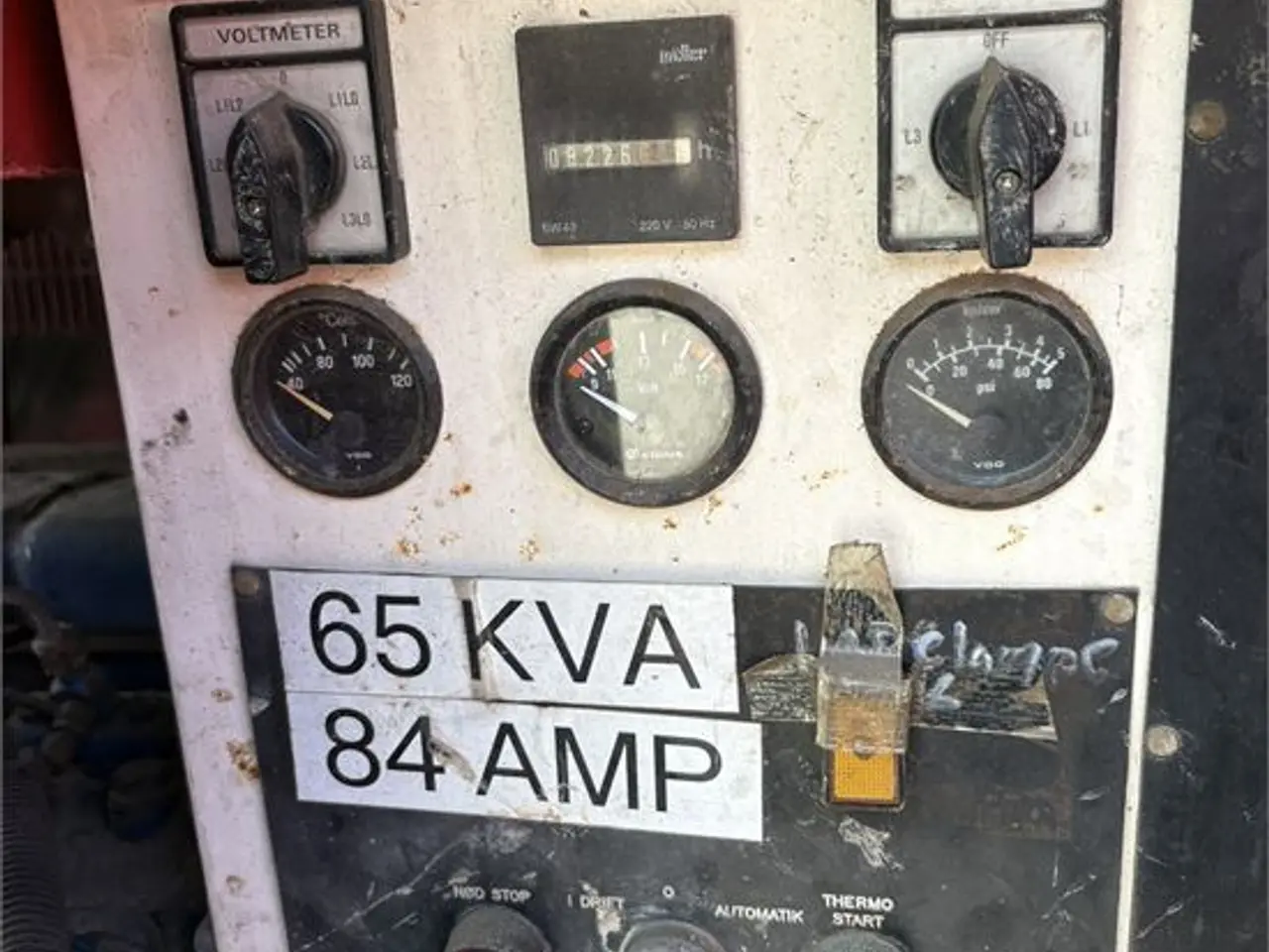 Billede 25 - ABC PT4 E - Kva 65 / kW 58 / Volt 380 / Amp 98 / Hz 50 / RPM 1500