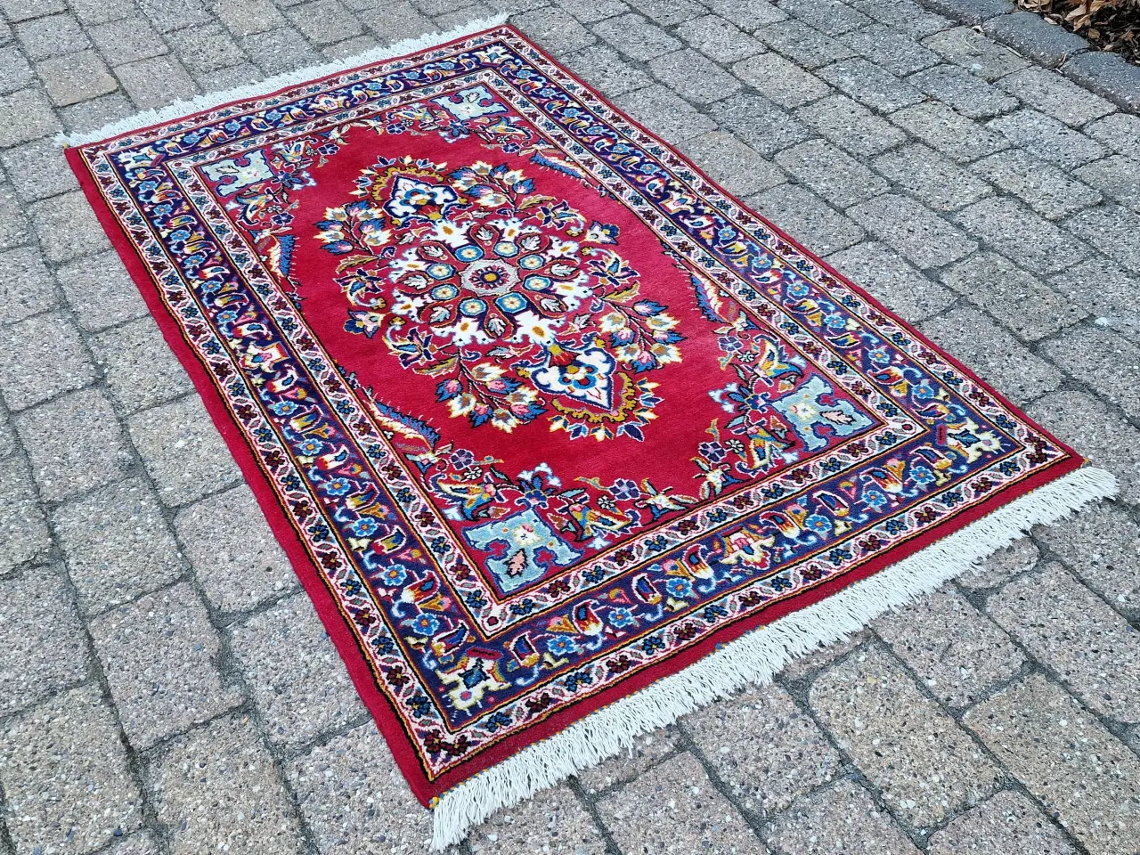 Billede 5 - Flot vintage persisk Kashan tæppe. 