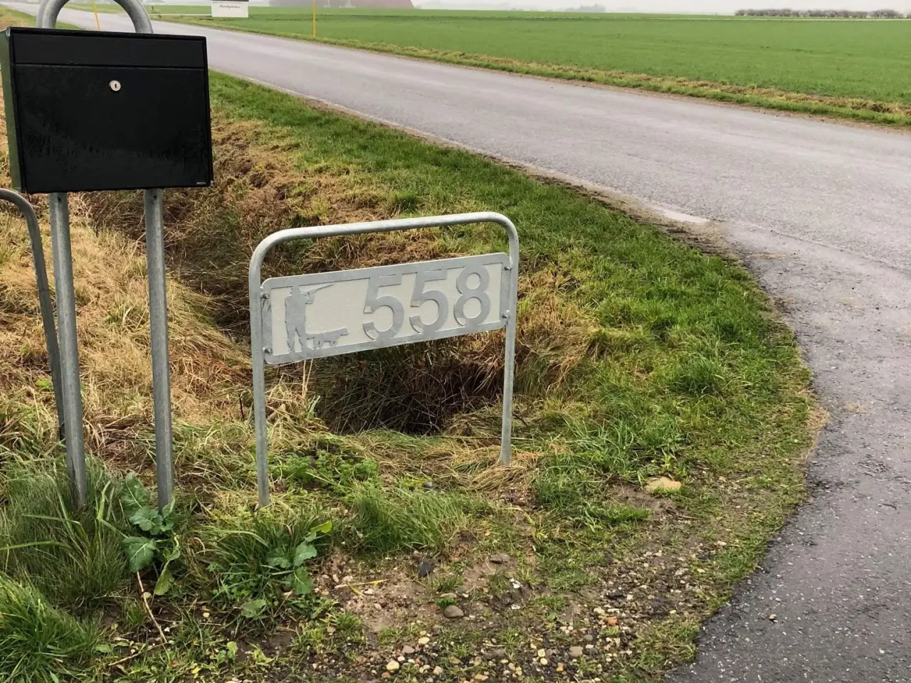 Billede 3 - Husnummer skilt
