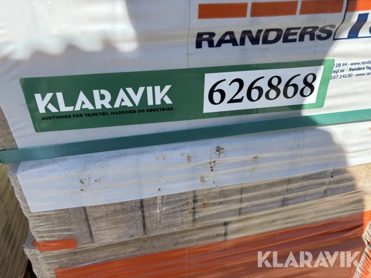 Billede 7 - Mursten Randers Tegl 2 typer, 15 hoveder / 1200 Styk