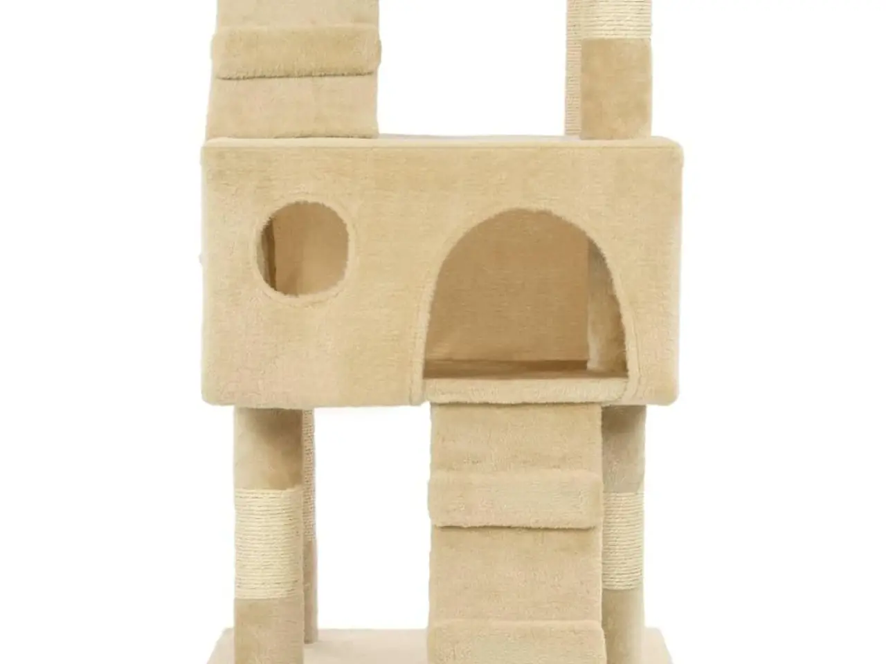 Billede 7 - Kradsetræ til katte med sisal - 170 cm, beige