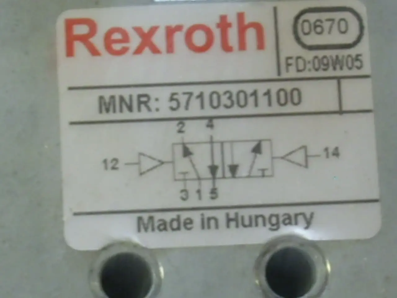 Billede 2 - Luftventil Rexroth