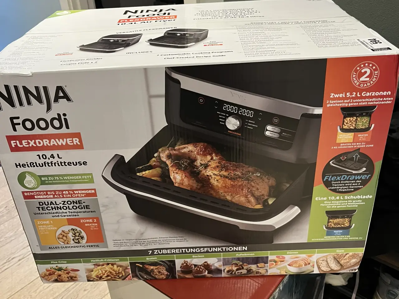 Billede 1 - Ninja airfryer, flexdrawer