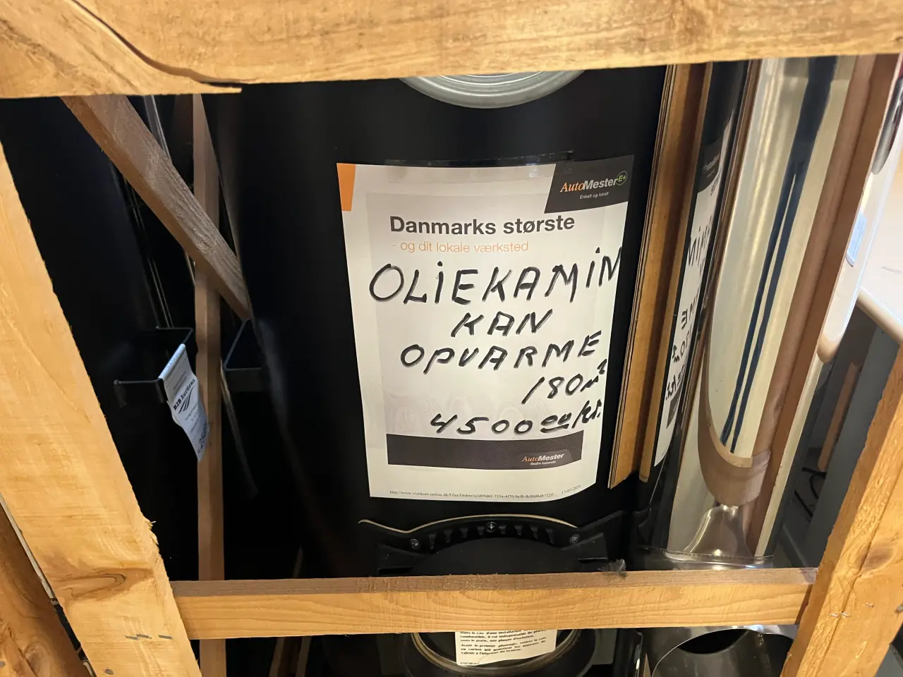 Billede 2 - Oliekamin nu 3000kr pr stk