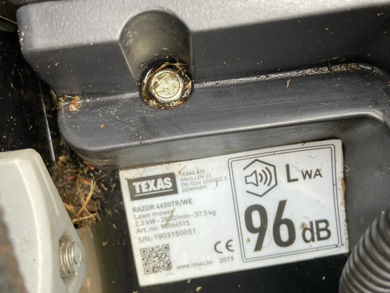 Billede 6 - Texas benzin Razor 4650 TR/WE med Elstart