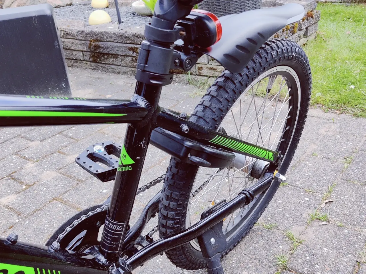 Billede 5 - Mustang Vulcan TX330 20" mountainbike med lås 