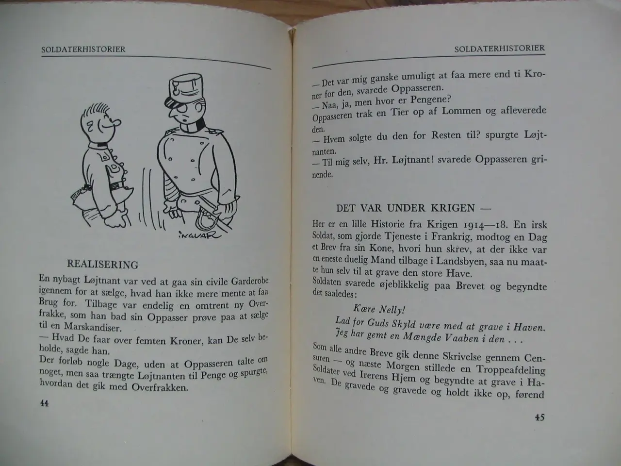 Billede 4 - Soldaterhistorier, er fra 1939