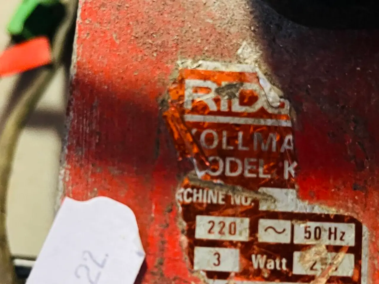 Billede 4 - Afløbsrensemaskine RIDGID KOLLMANN