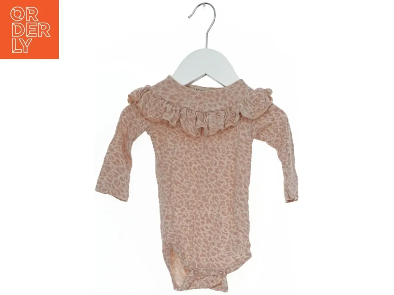Billede 1 - Bodystocking med dyreprint og flæser fra MarMar (str. 56)