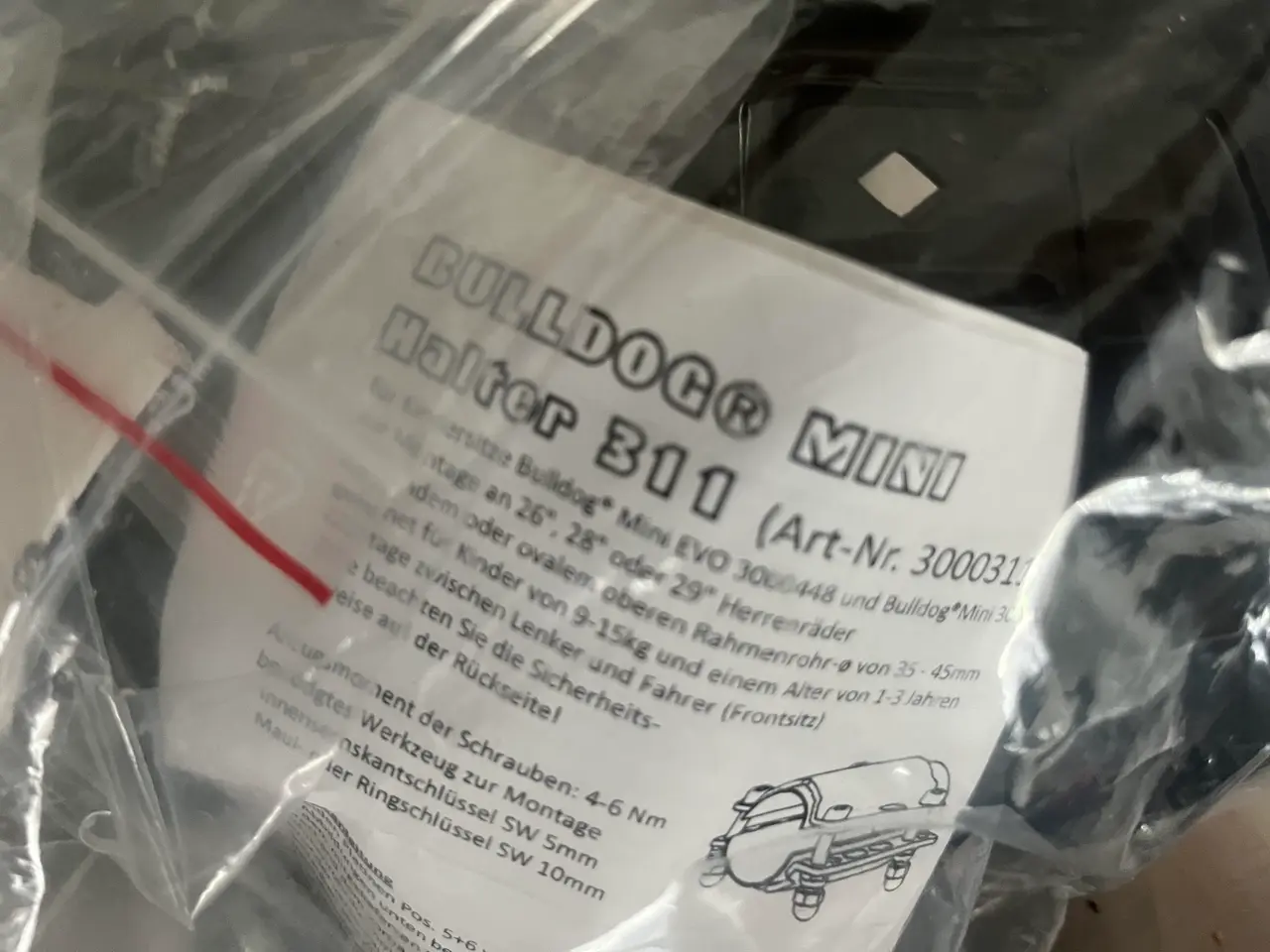 Billede 3 - Bulldog Mini Cykel børnesæde