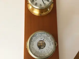 Skibsur og barometer fra Schatz