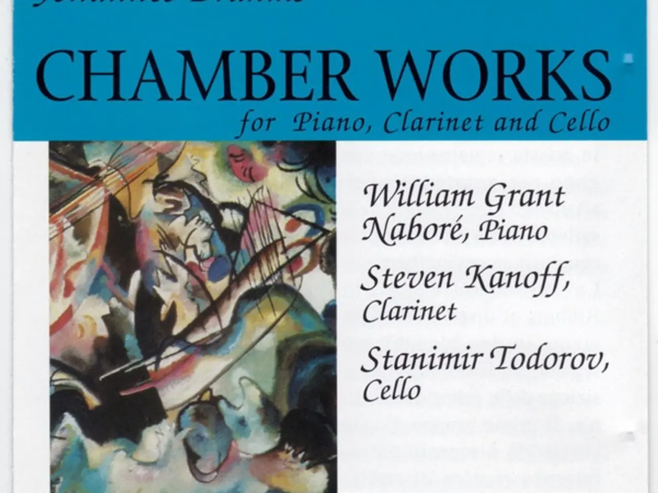 Billede 1 - William Grant Naboré – Chamber Works For… – CD
