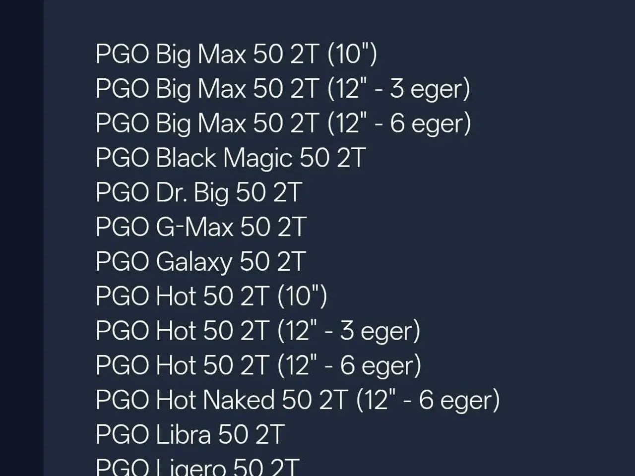 Billede 5 - PGO Hot 50/Dr.Big/PMX/G-Max/Libra. Original Studs