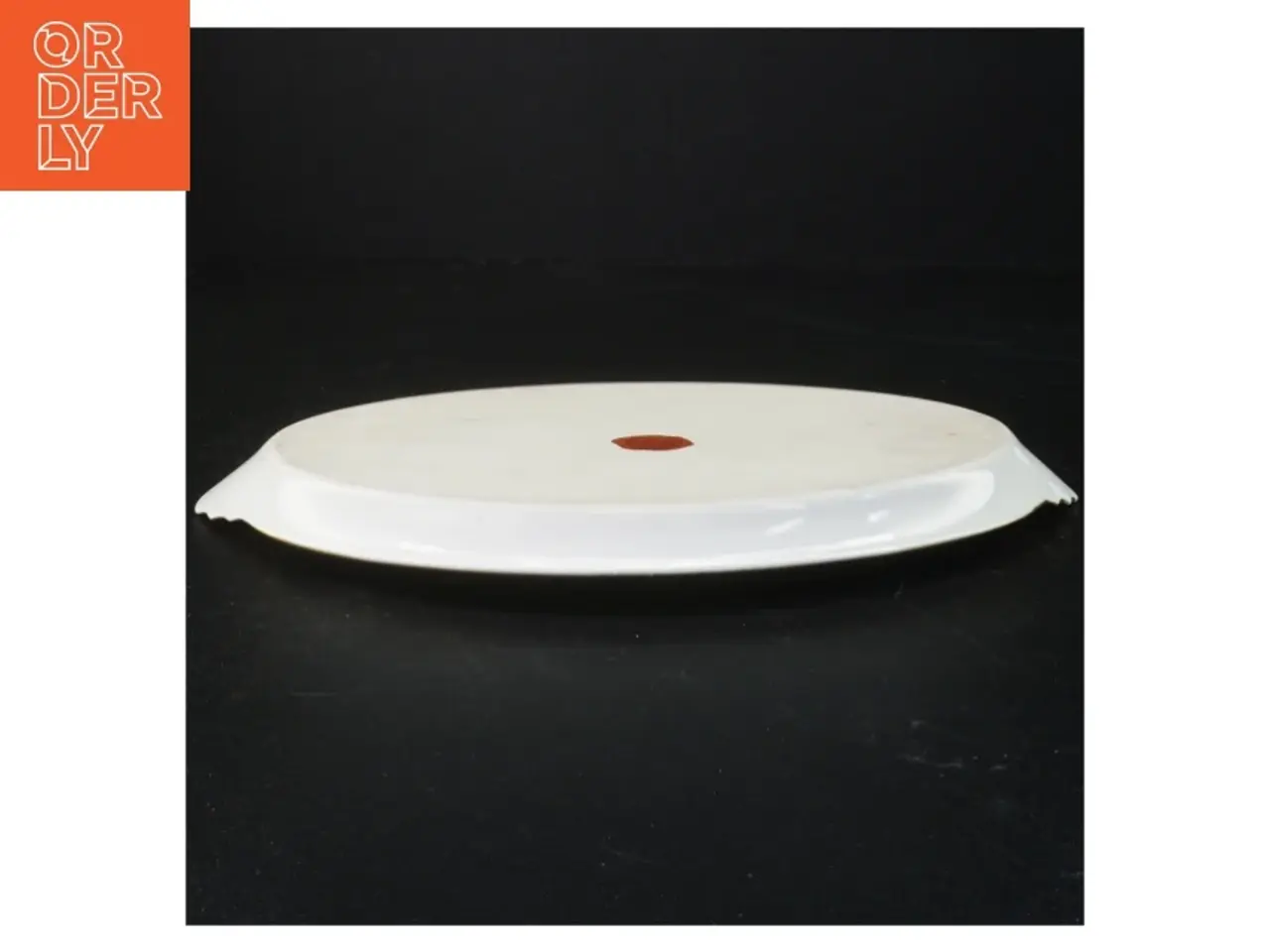 Billede 2 - Ovalt serveringsfad (str. 29 x 18 cm)