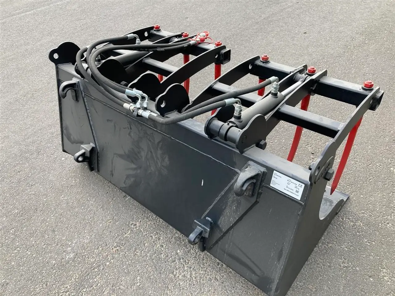 Billede 4 - MO 140 cm 2 delt Overfaldsskovl EURO beslag