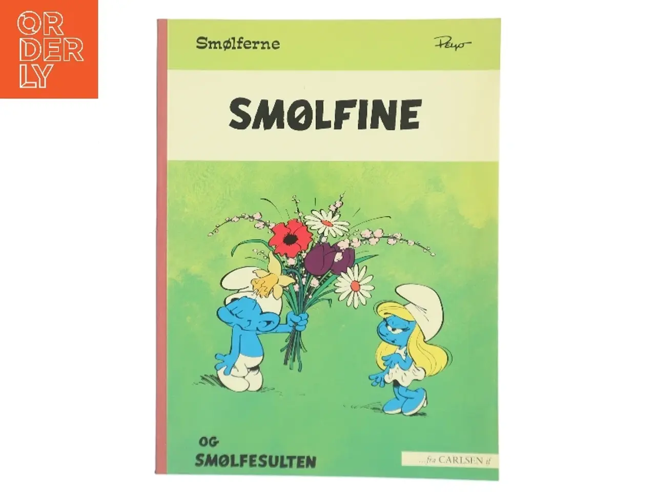 Billede 1 - Smølfine og smølfesulten af Peyo (Bog)