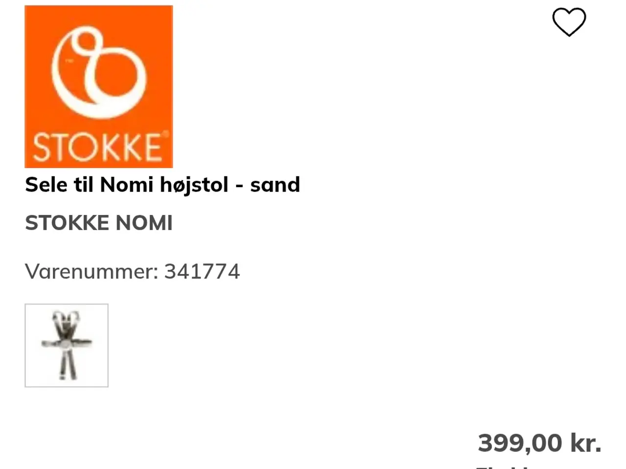 Billede 5 - Stokke nomi sele 