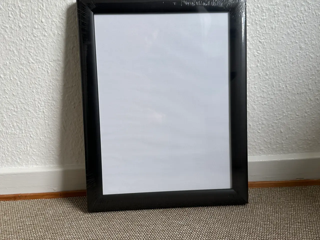 Billede 1 - 30x40cm sort bred ramme