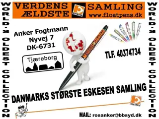 FLOATPENNE (Dem med " vand" i) KØBES