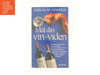 Mål din vin-viden af Erik Olaf-Hansen (bog)