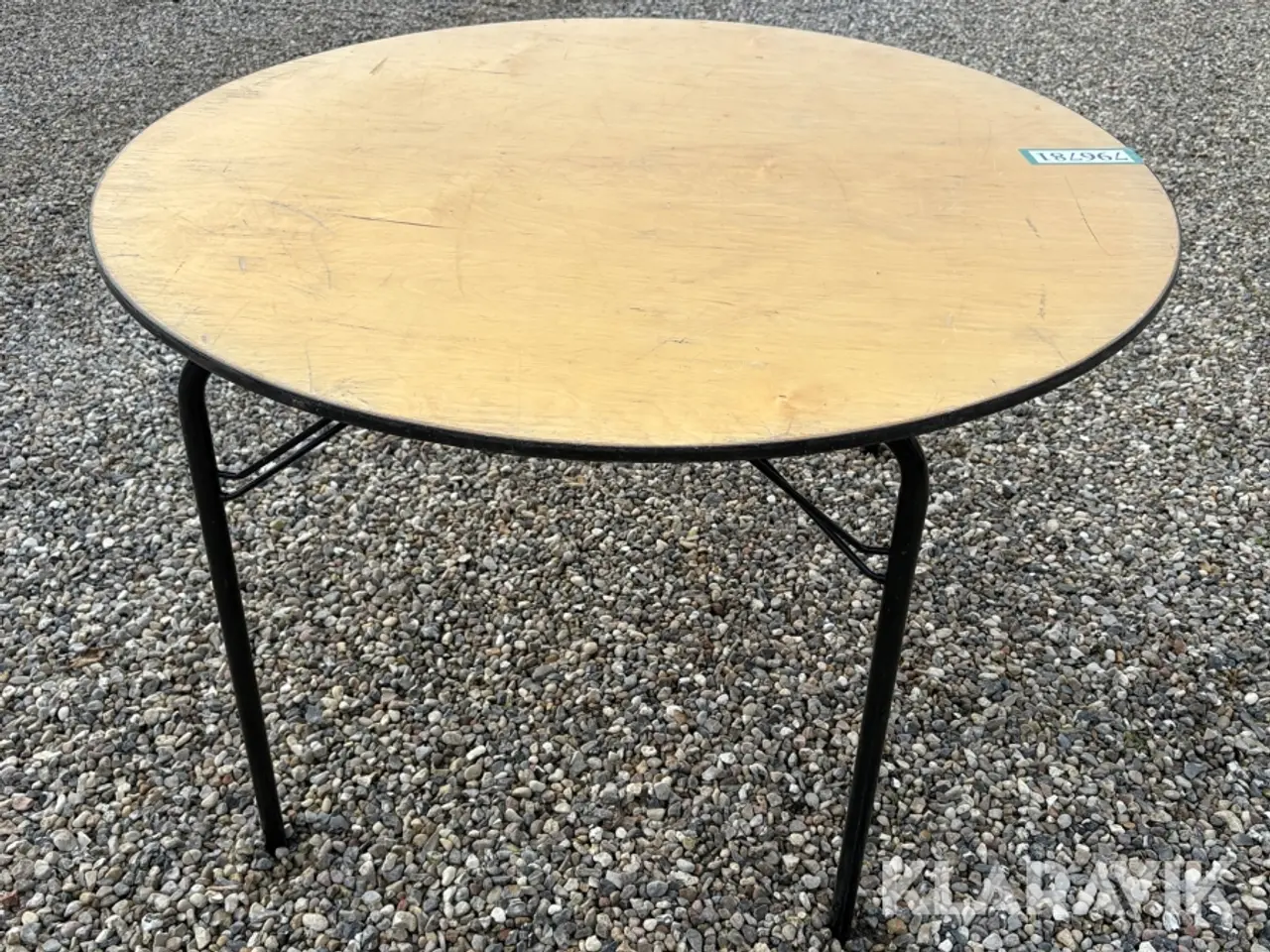 Billede 3 - Rundt bord 18 Styk Ø 120 cm