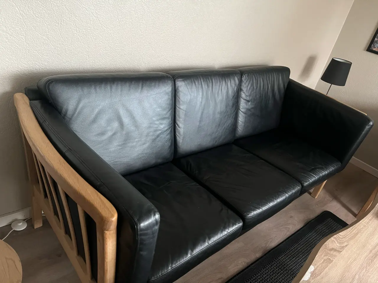 Billede 1 - Lædersofa 2 og 3 Personers
