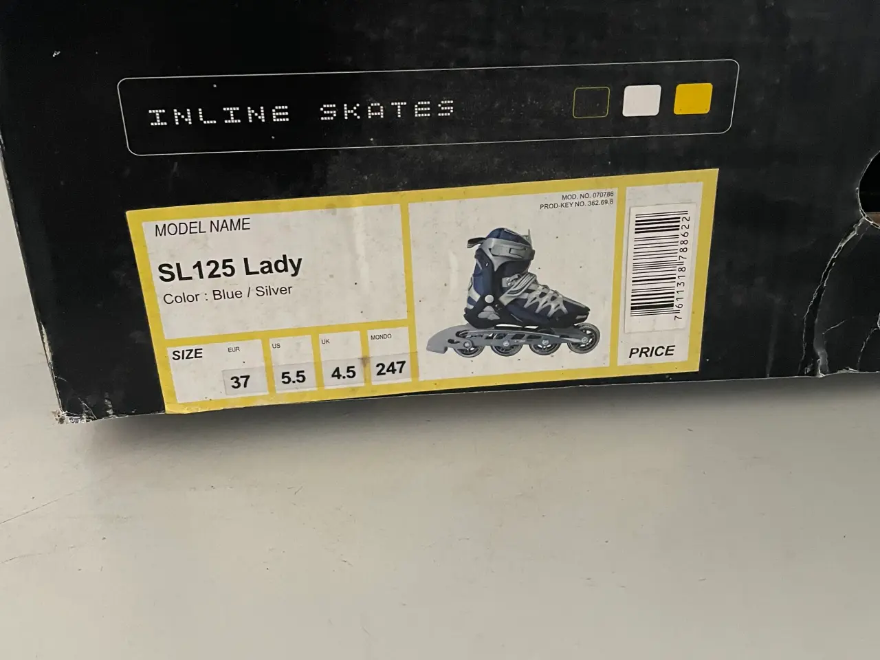 Billede 4 - Rulleskøjter Inliners str. 37 lady