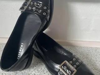 Sorte Pavement Saso Low ballerina