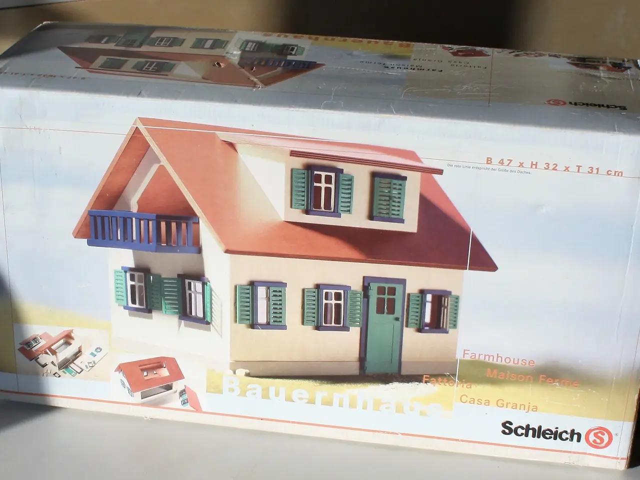 Billede 1 - Schleich Bondegårdshus