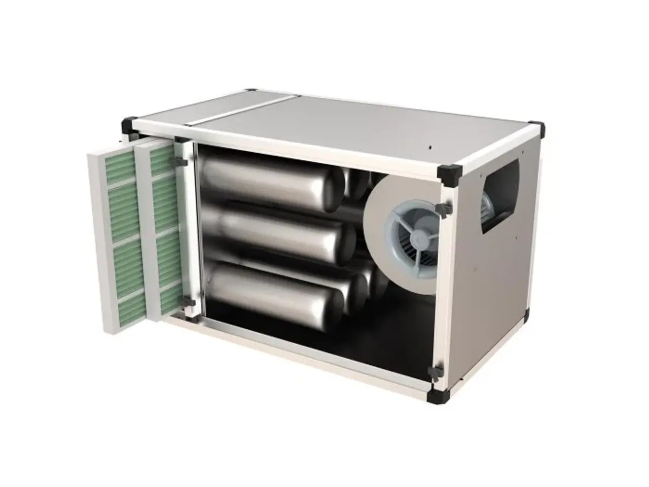 Billede 2 - Luftrensningsenhed med Motor – 3000 m³-Plug & Play