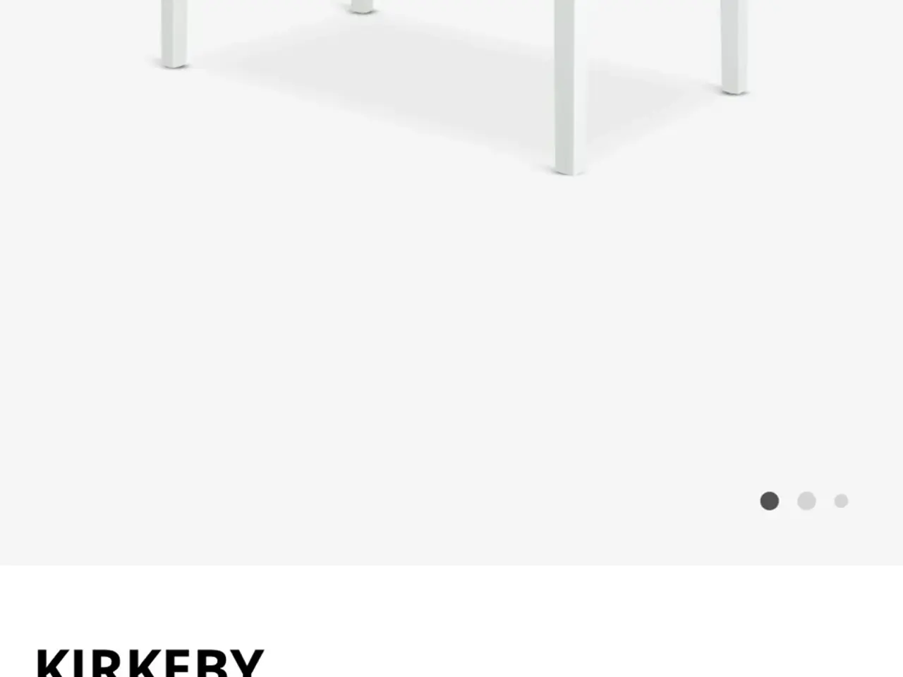 Billede 8 - Hvidt spisebord med 2 plader