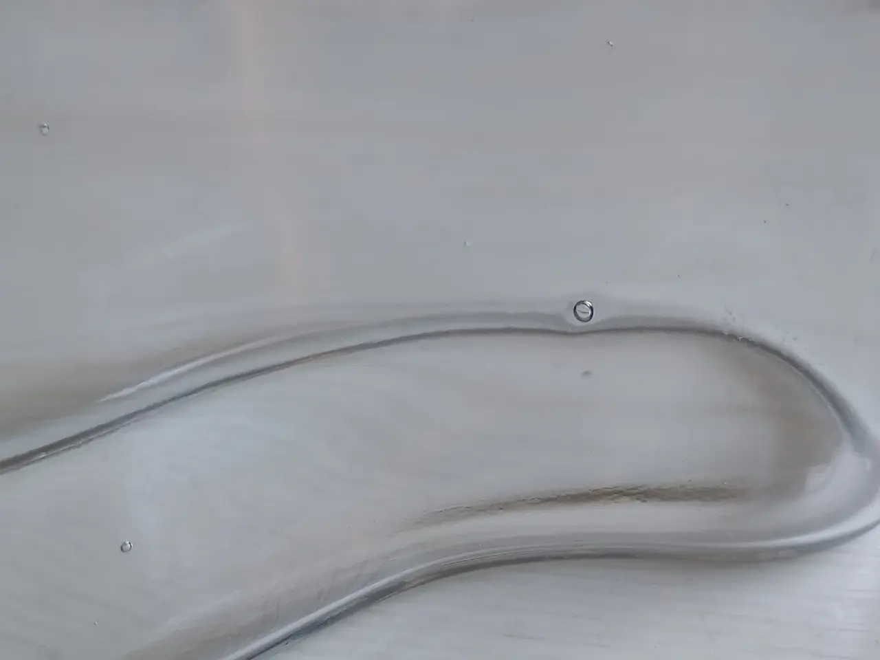 Billede 8 - Tulipan vase. Bølget form. Klar glas.