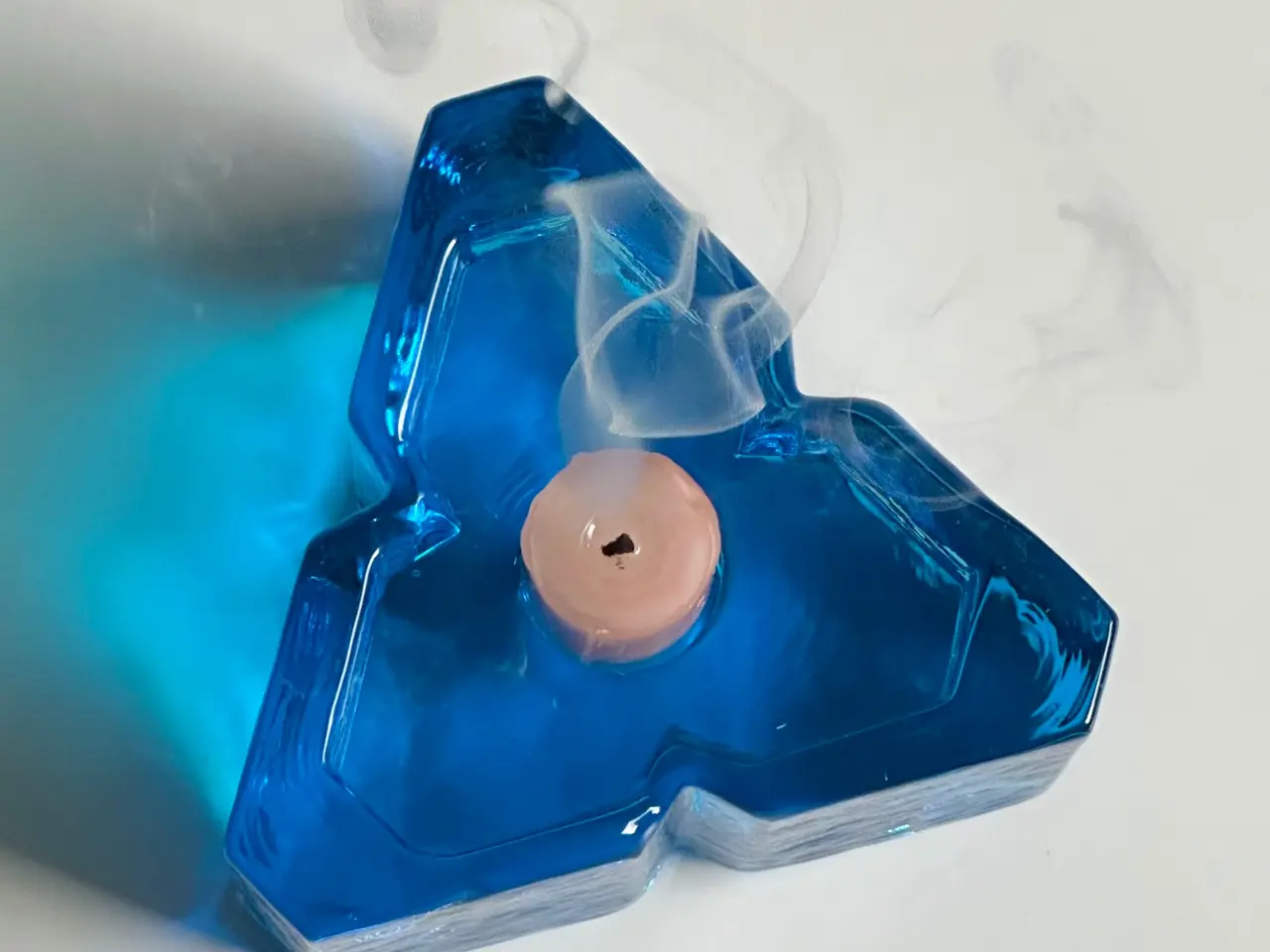Billede 3 - Turkis glasstage