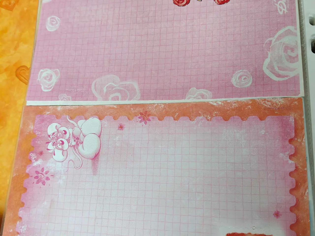 Billede 8 - Diddlepapir i mapper
