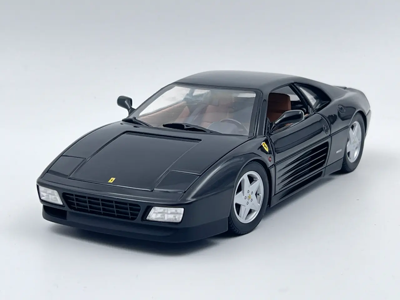 Billede 1 - 1991 Ferrari 348TB Sort / HotWheels - 1:18
