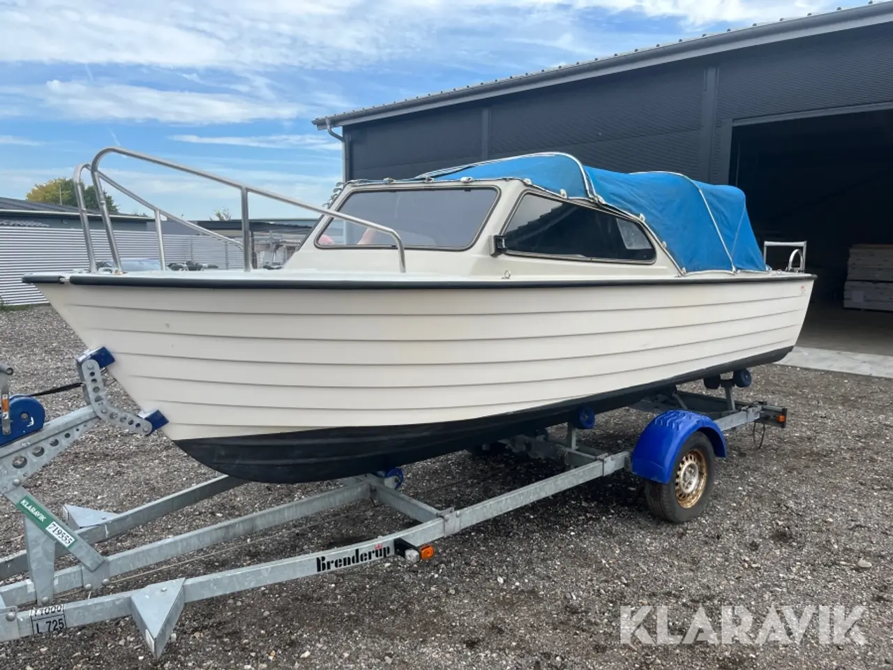 Billede 1 - Motorbåd Hewa/Yamaha 16Fod/25HK med Trailer