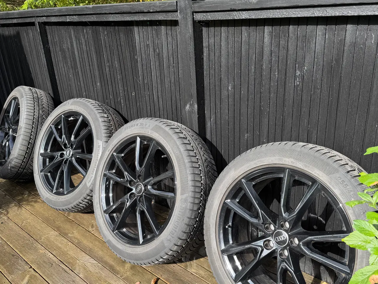Billede 7 - Sorte originale 20" Audi aluminiumsfælge 10 eger