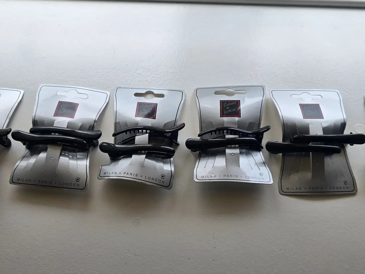 Billede 1 - Hårklemmer 6pk af 2 stk