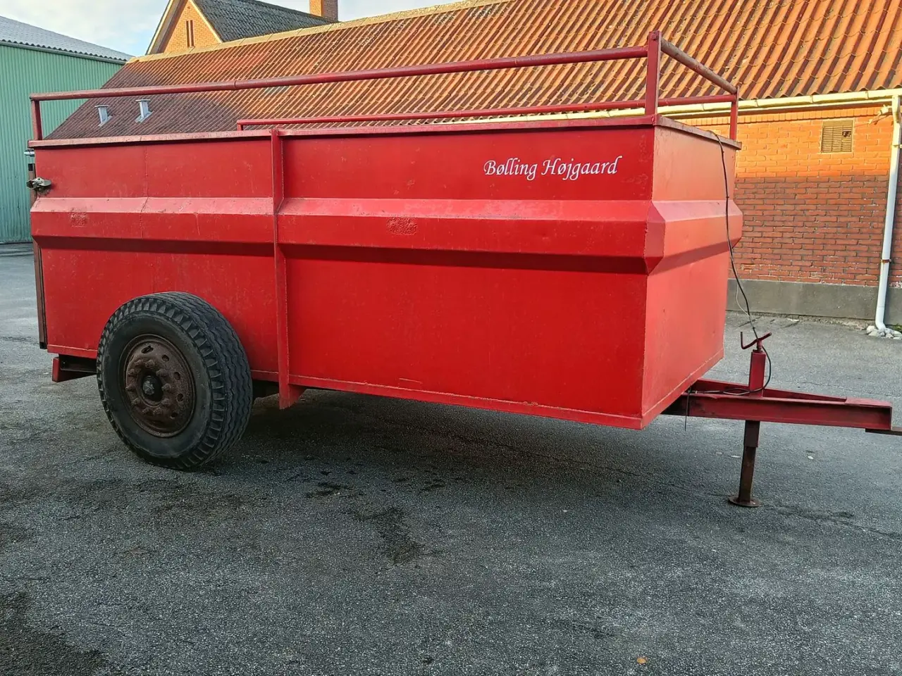 Billede 2 - - - - Kreaturvogn Kassemål 4 x 2 m.