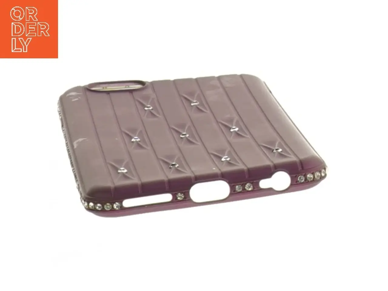 Billede 4 - Beskyttelsescover til iPhone med rhinsten (str. 7 x. 14 cm)