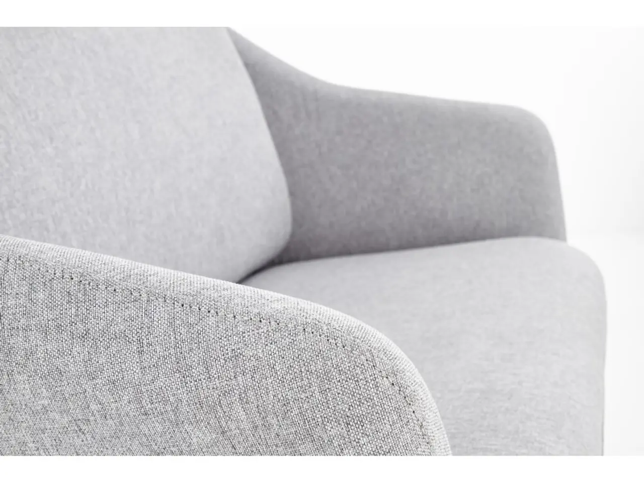 Billede 6 - SOFT 2 pers sofa - Lysegrå stof