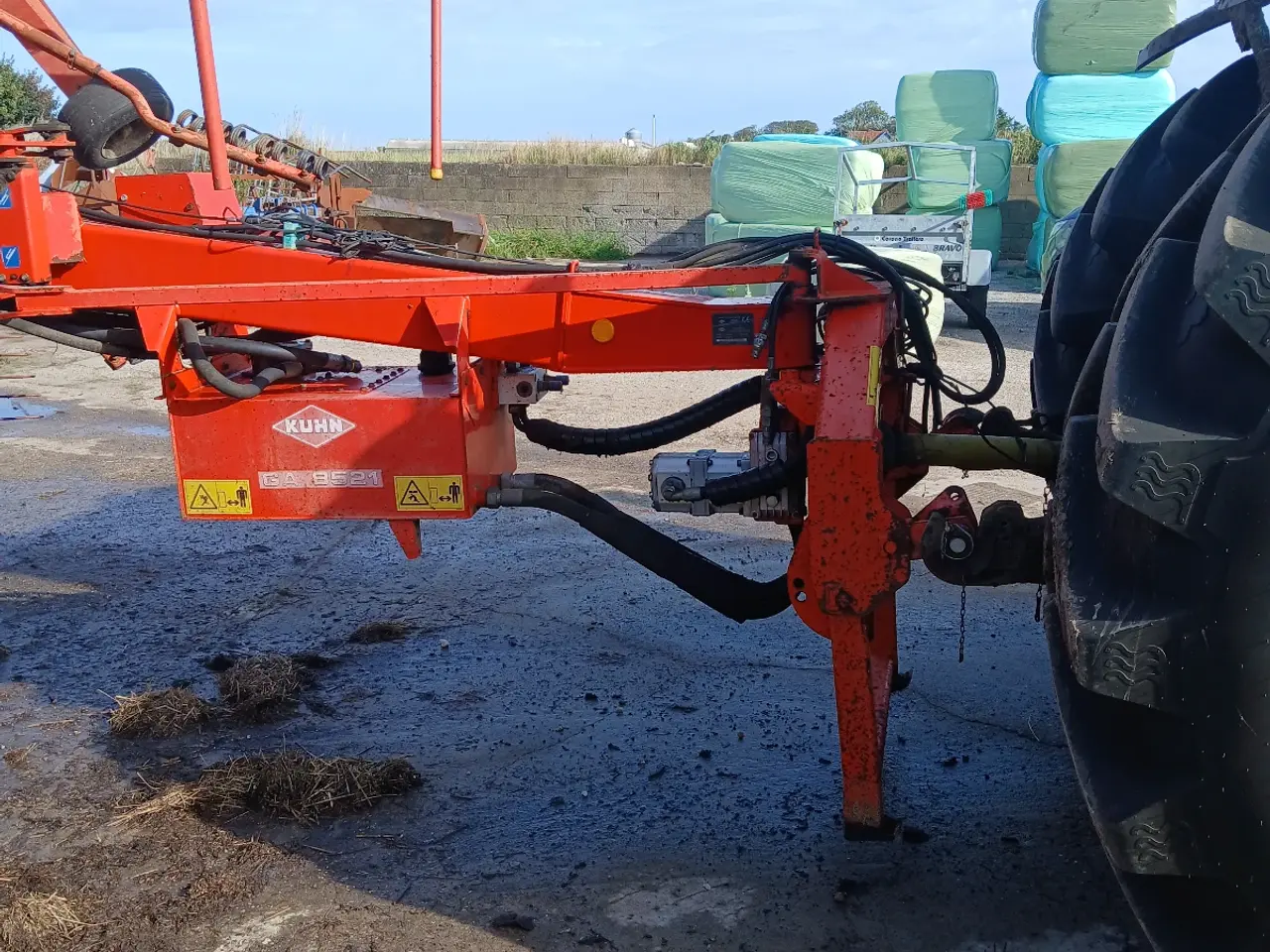 Billede 8 - Kuhn ga 8521 fuldhydraulisk rive