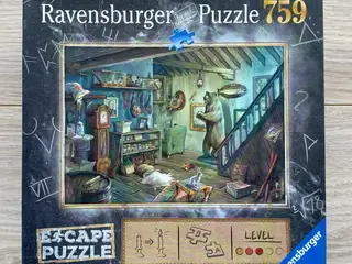 Escape Puzzle- The Forbidden Basement 1000 brikker