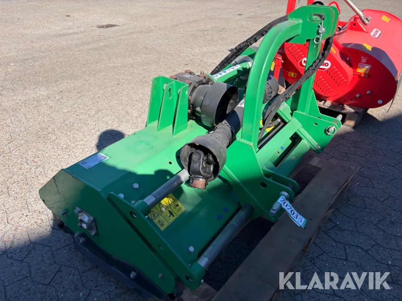 Billede 2 - Slagleklipper DK-Tec EFGCM125 med sideforskydning