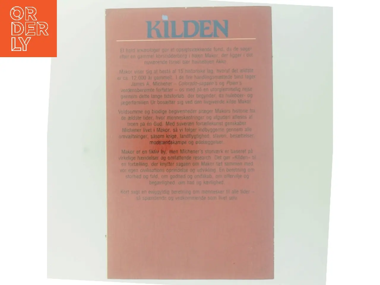 Billede 3 - Kilden 4. Kampen af James A. Michener (Bog)